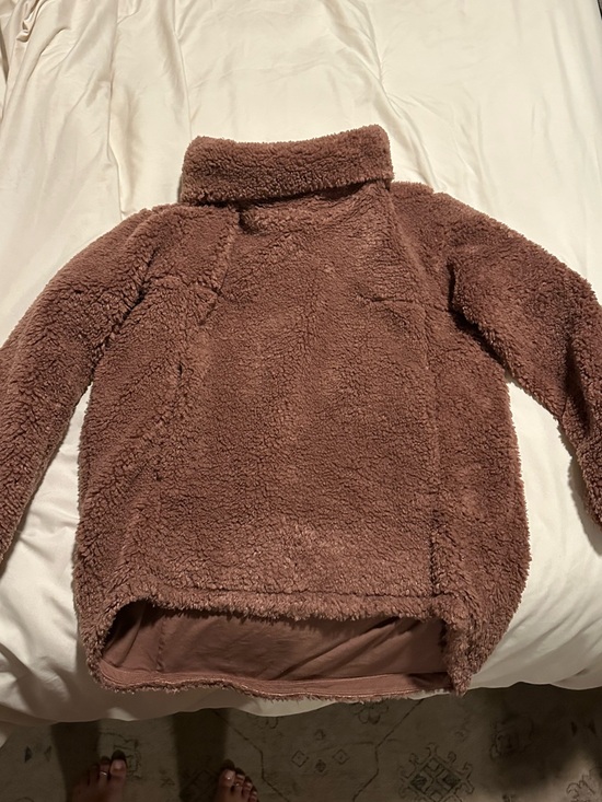 lululemon athletica Sweaters - lululemon athletica Plush Sherpa Turtleneck Sweater - Mauve Brown
